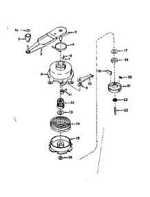 No-Pull Starter parts for Craftsman Lawn & Garden Engine 143174172 from AppliancePartsPros.com