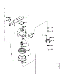 No-Pull Starter No. 590378 parts for Craftsman Lawn & Garden Engine 143174192 from AppliancePartsPros.com