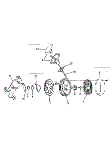 Side Mount Rewind Starter parts for Craftsman Lawn & Garden Engine 143174252 from AppliancePartsPros.com
