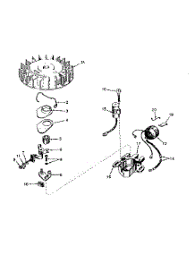 Magneto No. 610689A parts for Craftsman Lawn & Garden Engine 143175042 from AppliancePartsPros.com