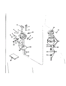 Carburetor No. 631165 parts for Craftsman Lawn & Garden Engine 143176012 from AppliancePartsPros.com