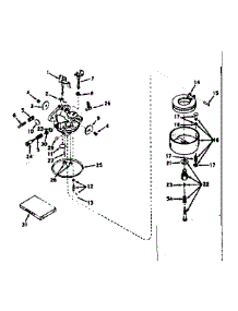 Carburetor parts for Craftsman Lawn & Garden Engine 143177062 from AppliancePartsPros.com