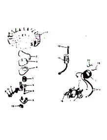 Magneto parts for Craftsman Lawn & Garden Engine 143184162 from AppliancePartsPros.com