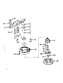 No-Pull Starter parts for Craftsman Lawn & Garden Engine 143184172 from AppliancePartsPros.com