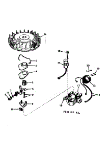 Magneto parts for Craftsman Lawn & Garden Engine 143184182 from AppliancePartsPros.com