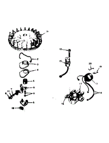 Magneto parts for Craftsman Lawn & Garden Engine 143184242 from AppliancePartsPros.com