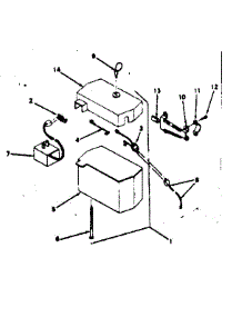 Battery Box Assembly parts for Craftsman Lawn & Garden Engine 143184252 from AppliancePartsPros.com