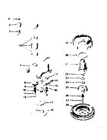 No Pull Starter No. 29750 parts for Craftsman Lawn & Garden Engine 143185032 from AppliancePartsPros.com