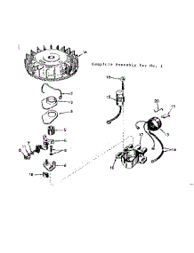 Magneto parts for Craftsman Lawn & Garden Engine 143187052 from AppliancePartsPros.com