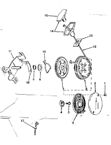 Side Mount Rewind Starter parts for Craftsman Lawn & Garden Engine 143187052 from AppliancePartsPros.com