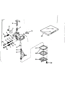 Carburetor parts for Craftsman Lawn & Garden Engine 143187094 from AppliancePartsPros.com