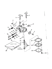 Carburetor parts for Craftsman Lawn & Garden Engine 143194022 from AppliancePartsPros.com