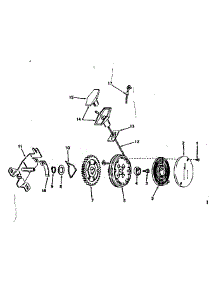 Side Mount Rewind Starter parts for Craftsman Lawn & Garden Engine 143194032 from AppliancePartsPros.com
