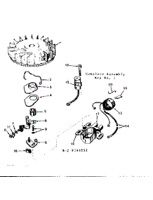 Magneto No. 610793 parts for Craftsman Lawn & Garden Engine 143194052 from AppliancePartsPros.com