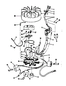 Magneto Assembly parts for Craftsman Lawn & Garden Engine 14320130 from AppliancePartsPros.com