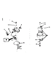 Carburetor parts for Craftsman Lawn & Garden Engine 143204102 from AppliancePartsPros.com