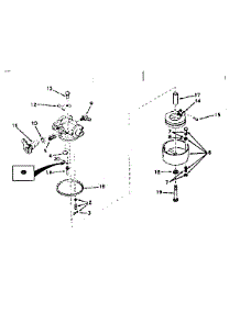 Carburetor parts for Craftsman Lawn & Garden Engine 143204132 from AppliancePartsPros.com