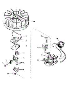 Magneto (Phelon F-4220) parts for Craftsman Lawn & Garden Engine 14320501 from AppliancePartsPros.com