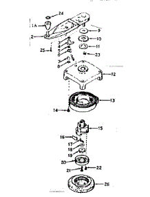No-Pull Starter parts for Craftsman Lawn & Garden Engine 143214102 from AppliancePartsPros.com