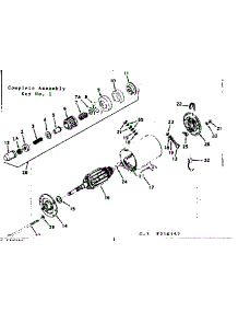 Starter Motor parts for Craftsman Lawn & Garden Engine 143216152 from AppliancePartsPros.com