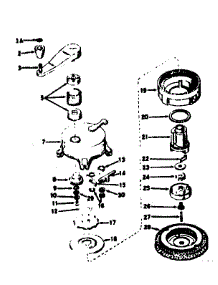 No-Pull Starter parts for Craftsman Lawn & Garden Engine 143225102 from AppliancePartsPros.com