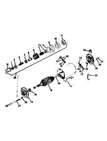Starter Motor parts for Craftsman Lawn & Garden Engine 143226102 from AppliancePartsPros.com