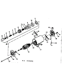 Starter Motor parts for Craftsman Lawn & Garden Engine 143226192 from AppliancePartsPros.com