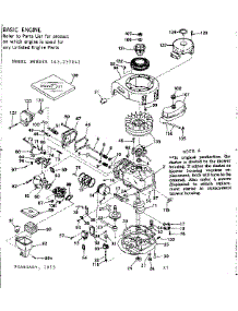 Replacement Parts parts for Craftsman Lawn & Garden Engine 143227032 from AppliancePartsPros.com
