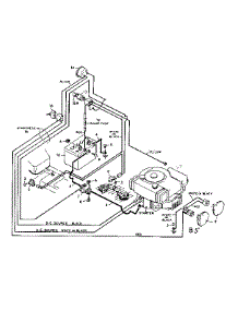 Model No. 502.25910 (10 H.P.) Only parts for Craftsman Front-Engine Lawn Tractor 1432336 from AppliancePartsPros.com