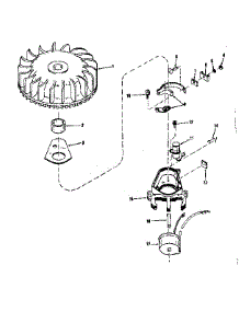 Magneto (Wico Fw-2617) parts for Craftsman Lawn & Garden Engine 14324251 from AppliancePartsPros.com