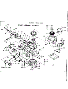 Replacement Parts parts for Craftsman Lawn & Garden Engine 143243022 from AppliancePartsPros.com
