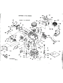 Replacement Parts parts for Craftsman Lawn & Garden Engine 143244052 from AppliancePartsPros.com