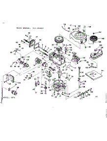 Engine parts for Craftsman Lawn & Garden Engine 143244062 from AppliancePartsPros.com