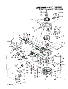 Replacement Parts parts for Craftsman Lawn & Garden Engine 143244082 from AppliancePartsPros.com