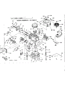Replacement Parts parts for Craftsman Lawn & Garden Engine 143244212 from AppliancePartsPros.com