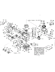 Engine parts for Craftsman Lawn & Garden Engine 143245172 from AppliancePartsPros.com