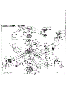 Replacement Parts parts for Craftsman Lawn & Garden Engine 143246022 from AppliancePartsPros.com