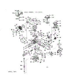 Engine parts for Craftsman Lawn & Garden Engine 143246152 from AppliancePartsPros.com