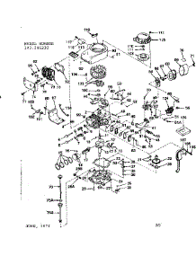 Engine parts for Craftsman Lawn & Garden Engine 143246232 from AppliancePartsPros.com