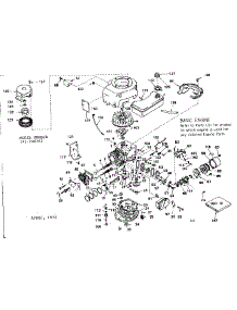 Replacement Parts parts for Craftsman Lawn & Garden Engine 143246262 from AppliancePartsPros.com