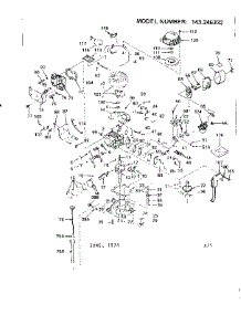 Engine parts for Craftsman Lawn & Garden Engine 143246332 from AppliancePartsPros.com
