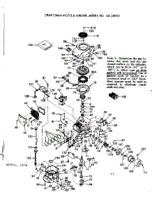 Engine parts for Craftsman Lawn & Garden Engine 143249012 from AppliancePartsPros.com