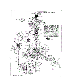Engine parts for Craftsman Lawn & Garden Engine 143249022 from AppliancePartsPros.com