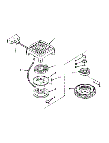 Rewind Starter No. 29415 parts for Craftsman Lawn & Garden Engine 14325250 from AppliancePartsPros.com