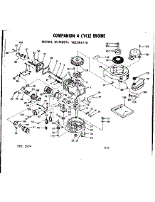Replacement Parts parts for Craftsman Lawn & Garden Engine 143254112 from AppliancePartsPros.com