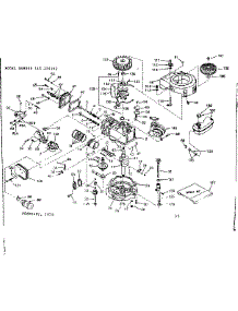 Replacement Parts parts for Craftsman Lawn & Garden Engine 143254162 from AppliancePartsPros.com