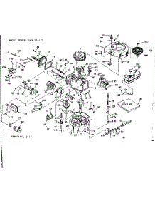 Replacement Parts parts for Craftsman Lawn & Garden Engine 143254172 from AppliancePartsPros.com