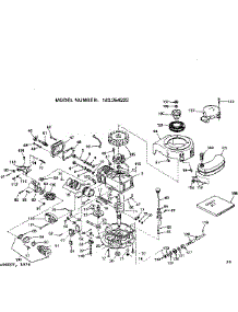 Replacement Parts parts for Craftsman Lawn & Garden Engine 143254222 from AppliancePartsPros.com