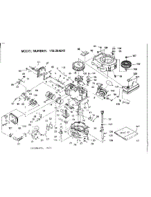 Replacement Parts parts for Craftsman Lawn & Garden Engine 143254242 from AppliancePartsPros.com