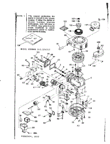 Engine parts for Craftsman Lawn & Garden Engine 143254312 from AppliancePartsPros.com
